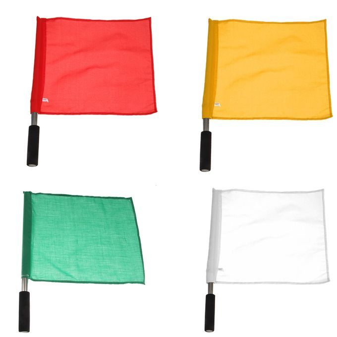 4X Referee Football Field Sports Training Athletic Competition Red
