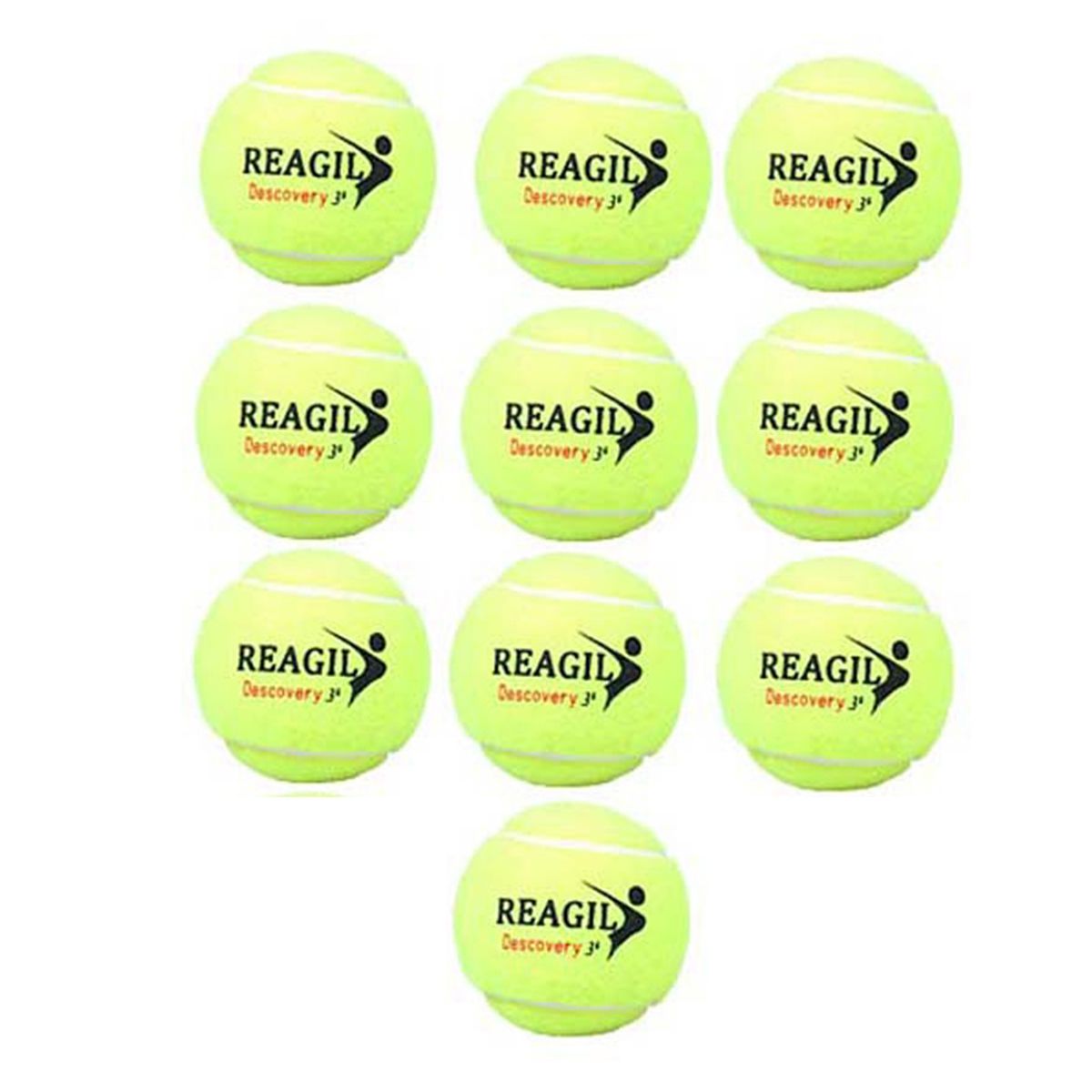 10Pcs Yellow Tennis Elastic Resistant Rubber Tennis 10pcs
