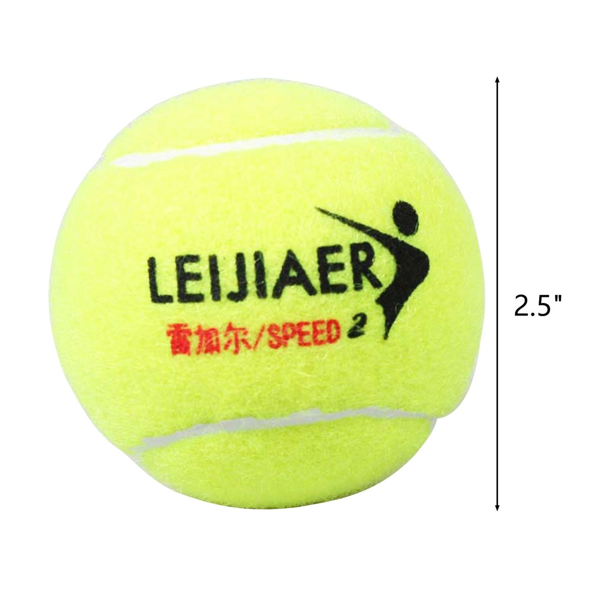 10Pcs Yellow Tennis Elastic Resistant Rubber Tennis 10pcs