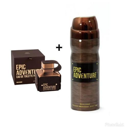 Epic Adventure Pour Homme Perfume EDT + Free Body Spray