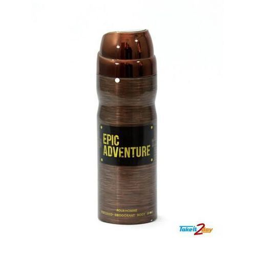 Epic Adventure Pour Homme Perfume EDT + Free Body Spray
