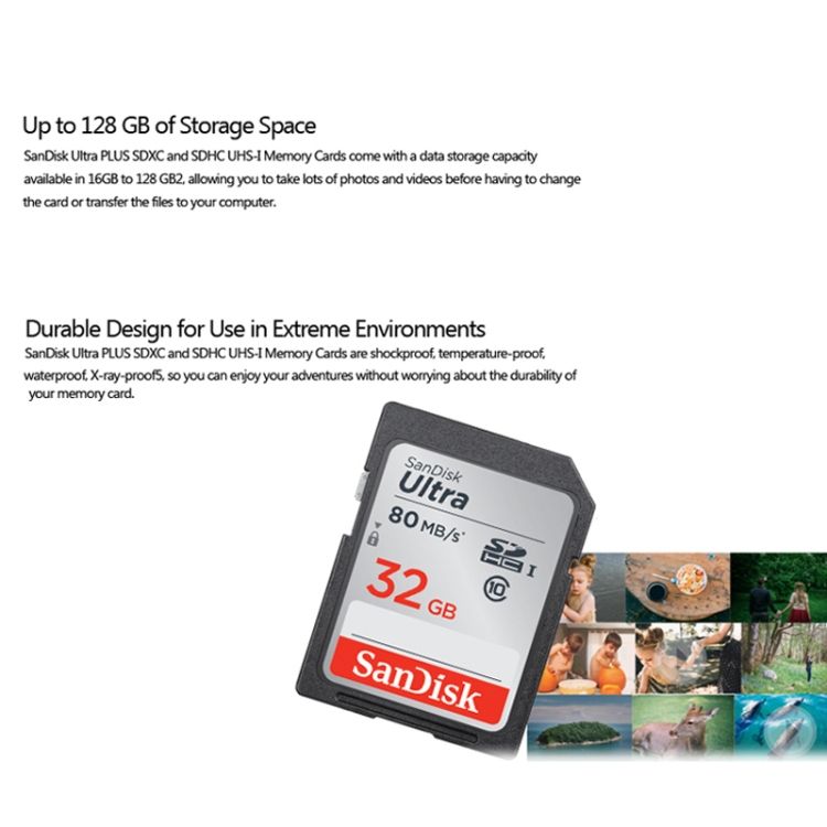 SanDisk Video Camera Memory Card, Colour: Silver Card, Capacity: 128GB