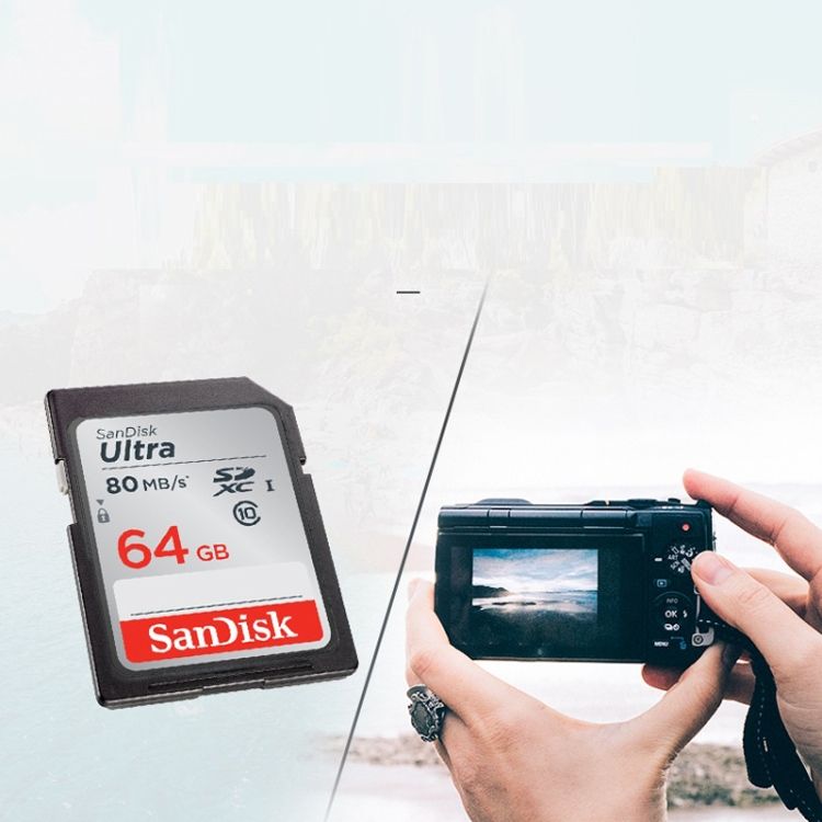SanDisk Video Camera Memory Card, Colour: Silver Card, Capacity: 128GB