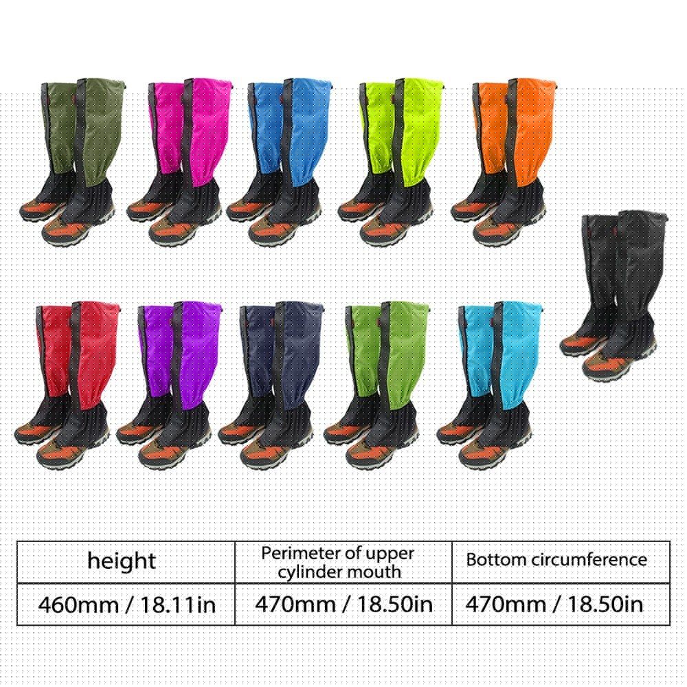Outdoor Gaiters Sleeve Leg Protector Climbing Calf Sleeve