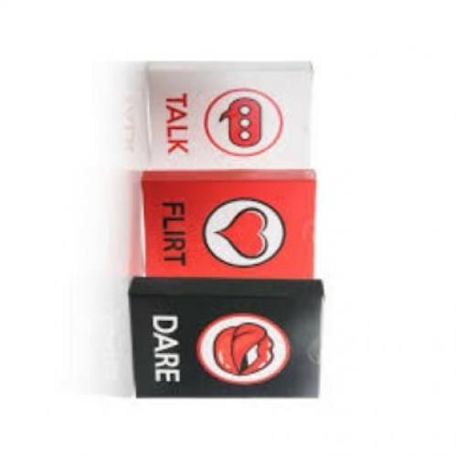 TALK FLIRT DARE CARD GAME