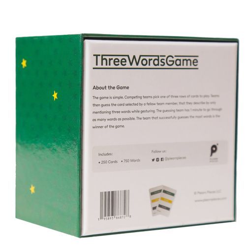 Three Words Game -The Fun Acting Game With Updated Clues