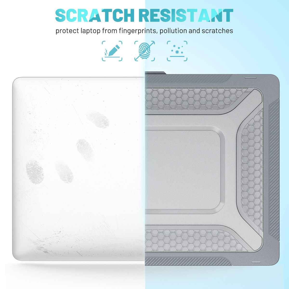 Heavy Duty Case For MacBook Pro 16 Inch (2023/2021 Release) A2780 M2 Pro/ A2485 M1 Pro/M1 Max