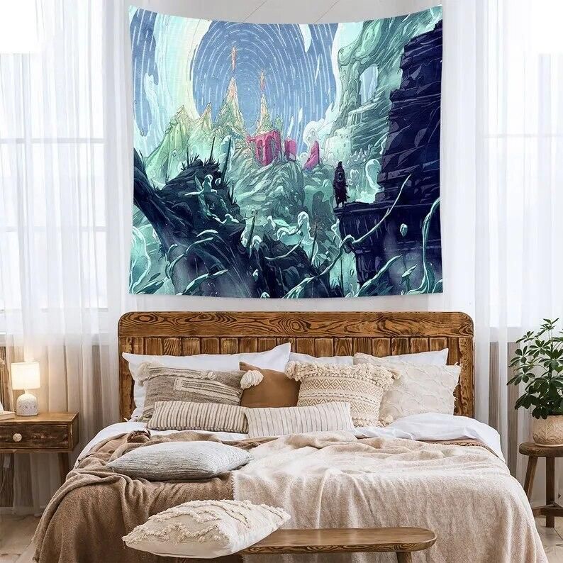 Anime Tapestry Wall HangingComics TapestryHome Art ationTapestry AestheticBackdrop ClothPrinted Background ClothWall BlanketGift