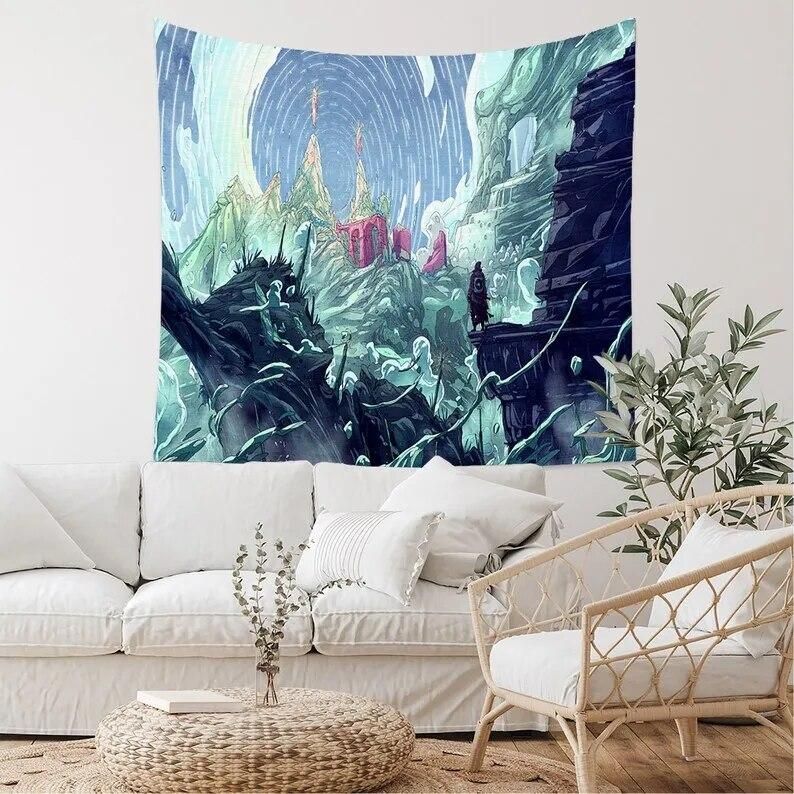 Anime Tapestry Wall HangingComics TapestryHome Art ationTapestry AestheticBackdrop ClothPrinted Background ClothWall BlanketGift