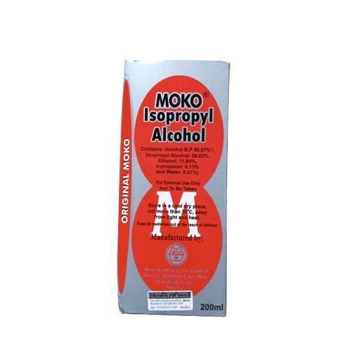 Alcohol Isopropylique 200ml 12 In A Pack
