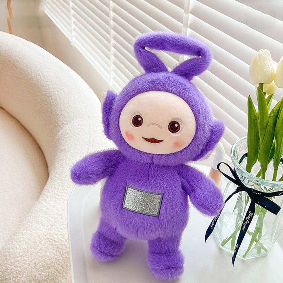 Teletubbies Plush Toy Baby TV Show Teletubbies Plush Doll Toy Purple