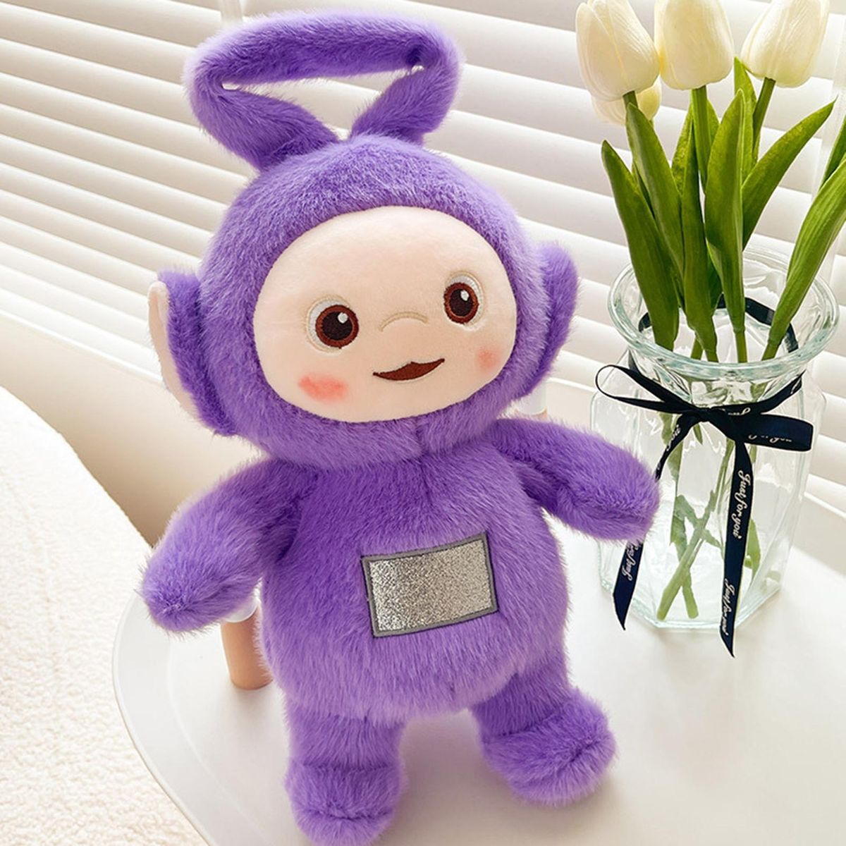Teletubbies Plush Toy Baby TV Show Teletubbies Plush Doll Toy Purple