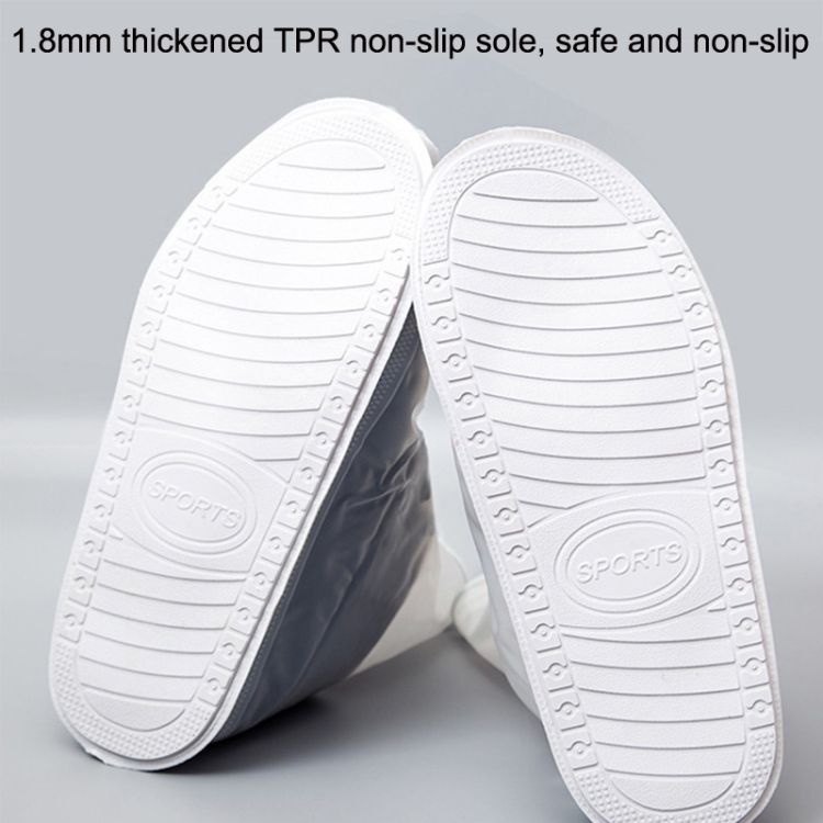 1 Pair Rainy Anti-Skid Waterproof Shoe Cover L
