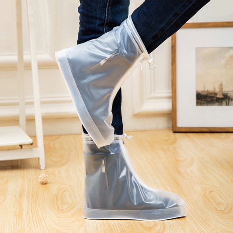1 Pair Rainy Anti-Skid Waterproof Shoe Cover L
