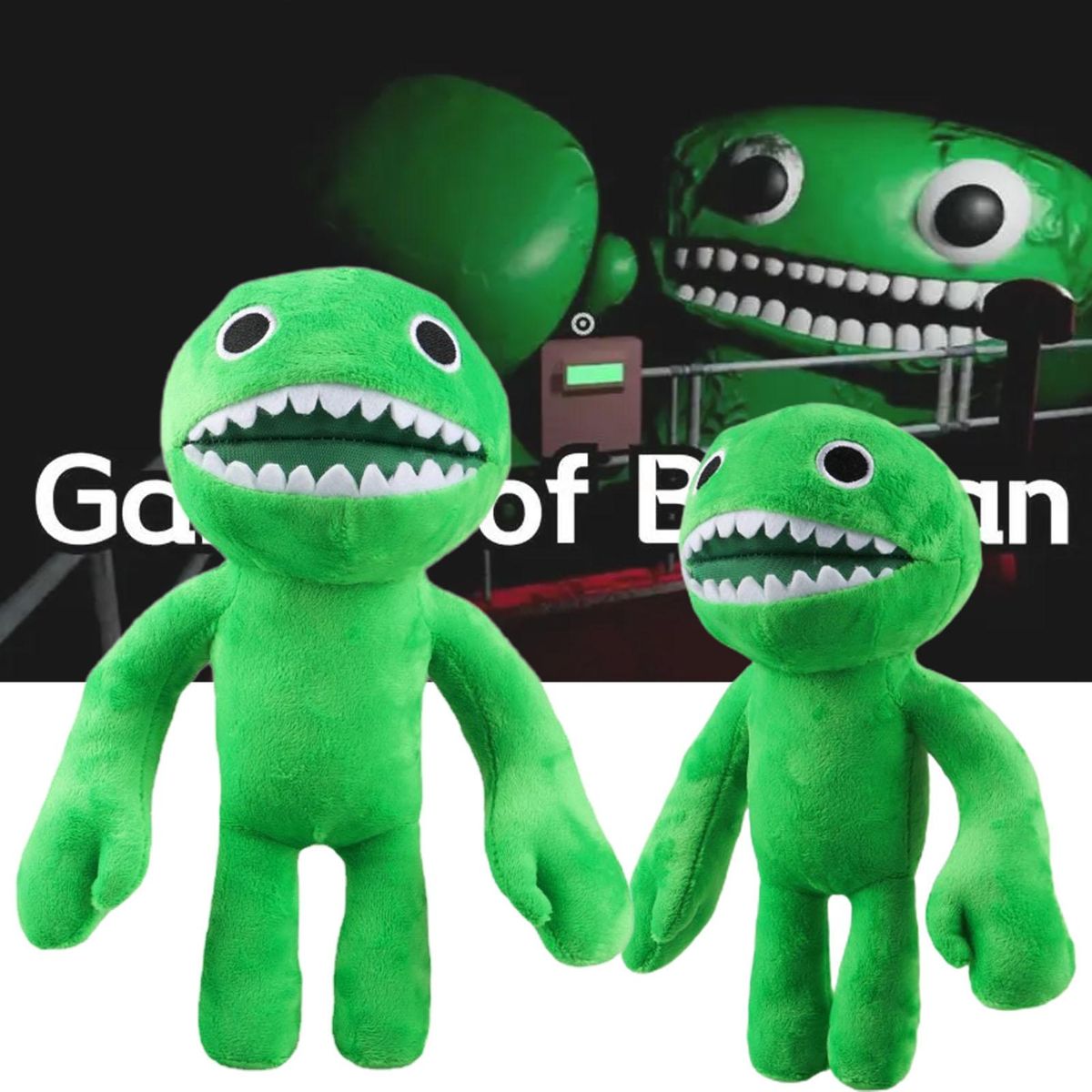 Cartoon Figure Doll Cartoon Figure Plush Doll Sofa Ornament Green