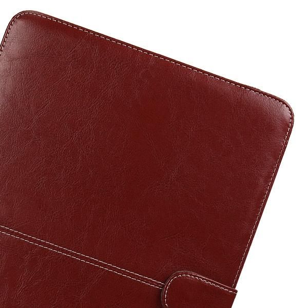 Leather Case With Snap Fastener For 13.3 Inch MacBook Pro