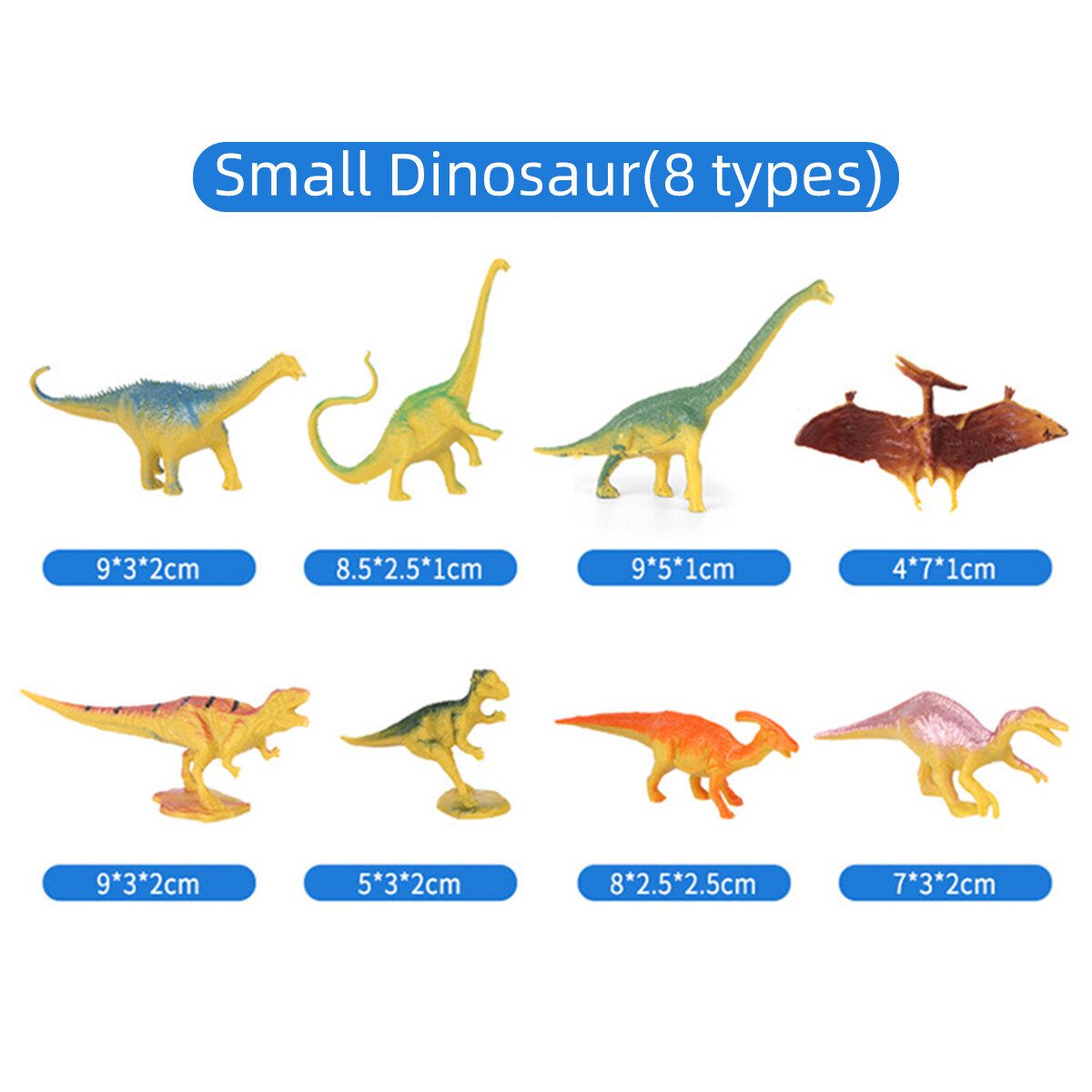 Kids Dinosaur Model Toy Set Dinosaur Figure With Play Mat Tree Small Mat+Small Animal