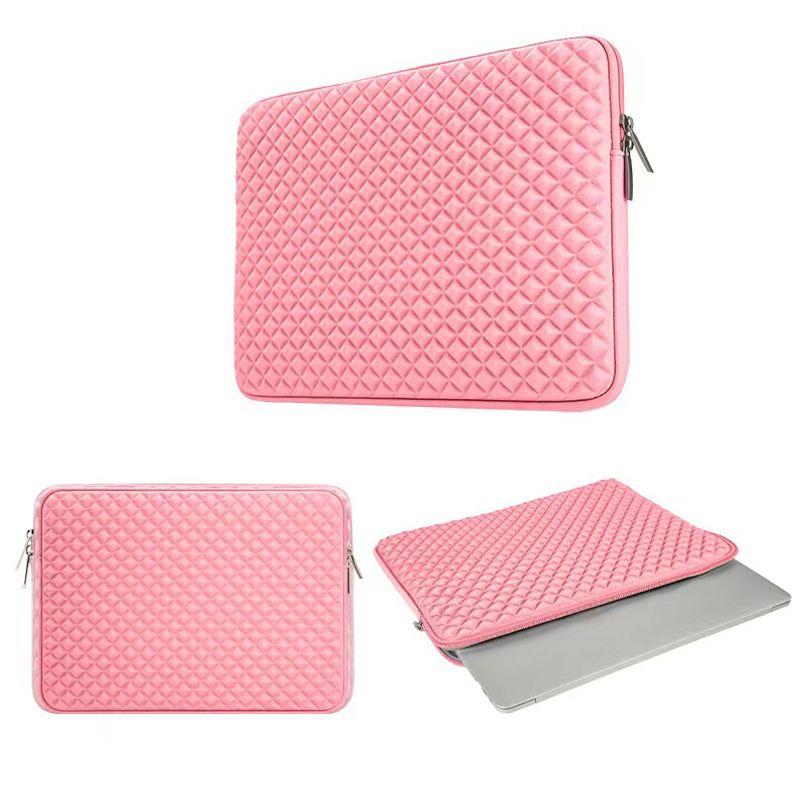 13 Inch Laptop Sleeve Case Ultrabook Macbook Bag-Pink