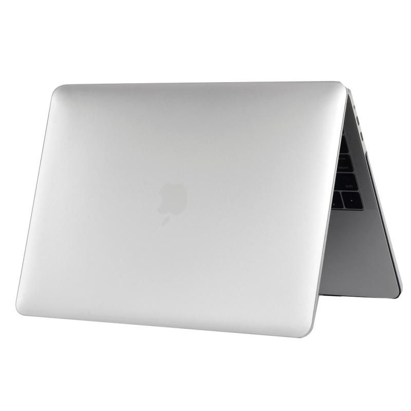 Laptop Metal Style Protective Case For MacBook Pro 15.4 Inch A1990 (2018) (Silver)