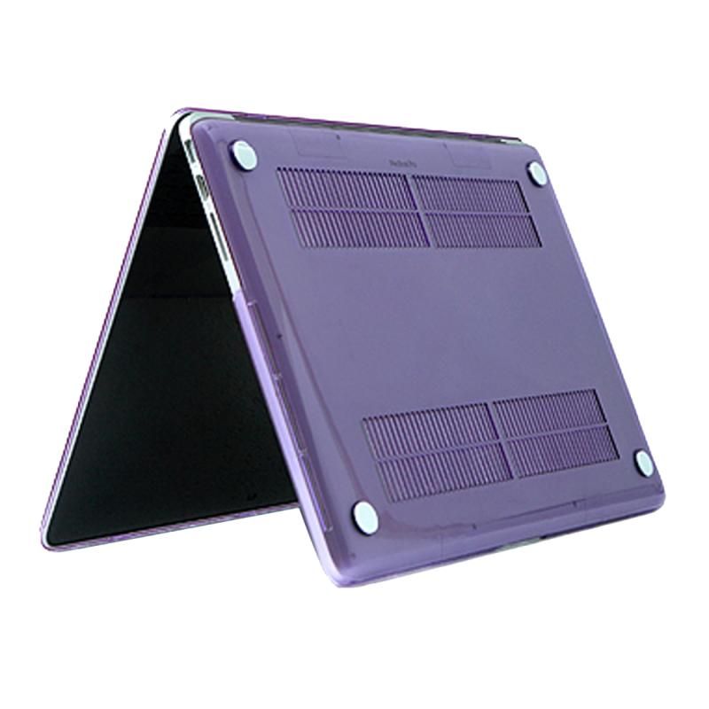 For 2016 New Macbook Pro 13.3 Inch A1706 & A1708 & A2179 (2020) Laptop Crystal PC Protective Case(Purple)