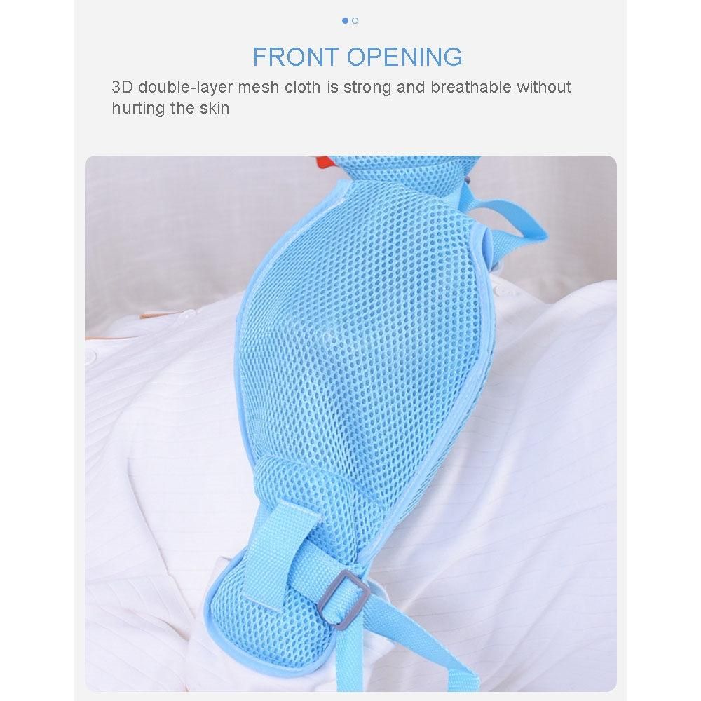 1 Pair Hand Restraint Glove Safety Breathable Dementia Anti Scratch Mitts