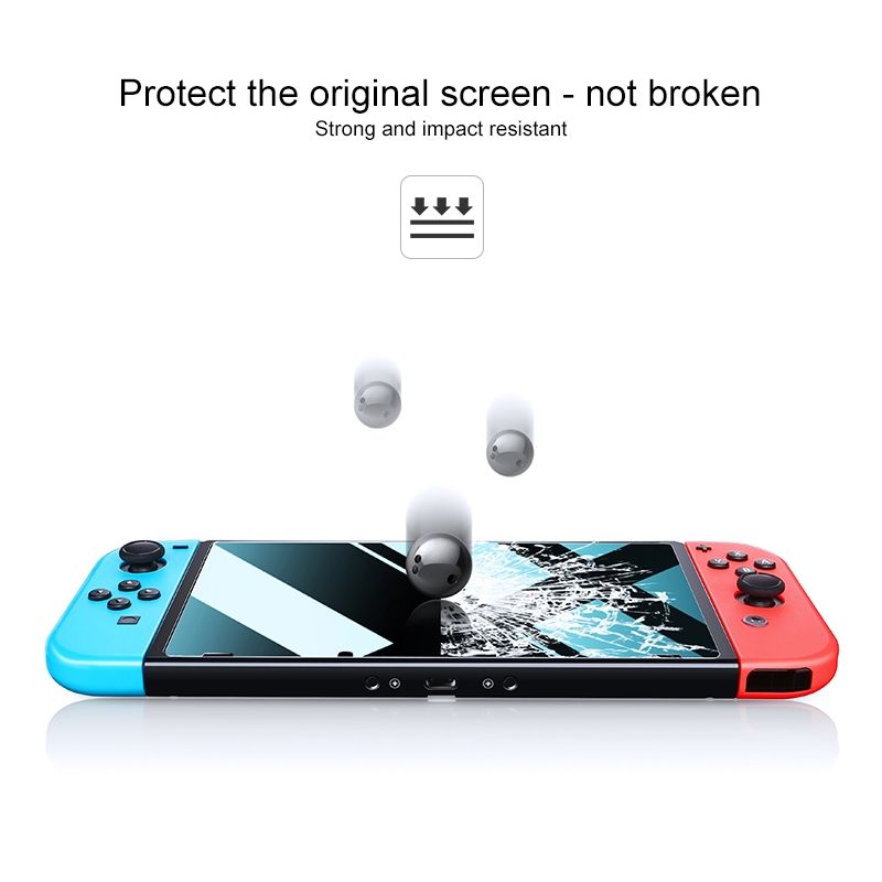 50 PCS Anti-scratch Tempered Film For Switch Lite