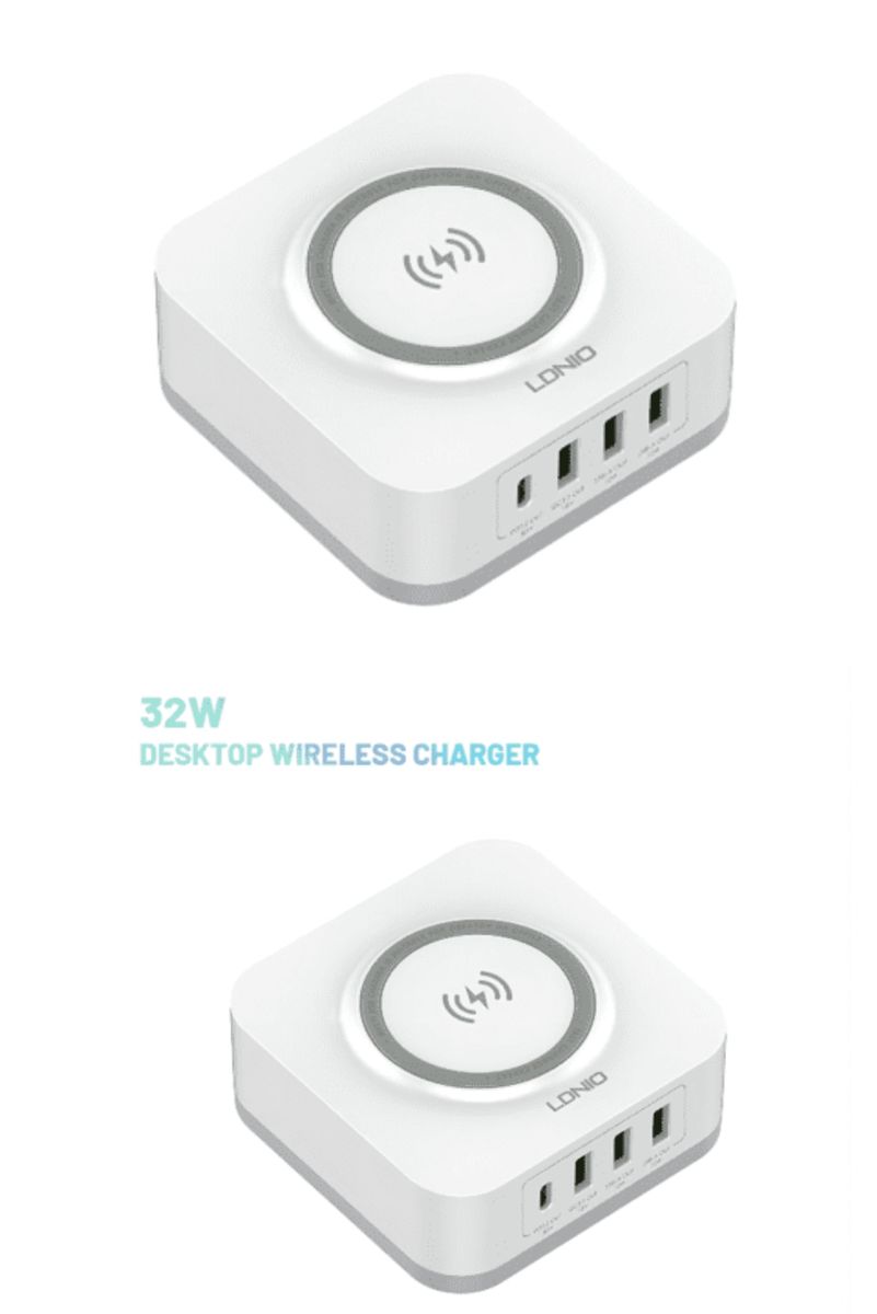 Aw004 Desktop 32W Wireless Charger