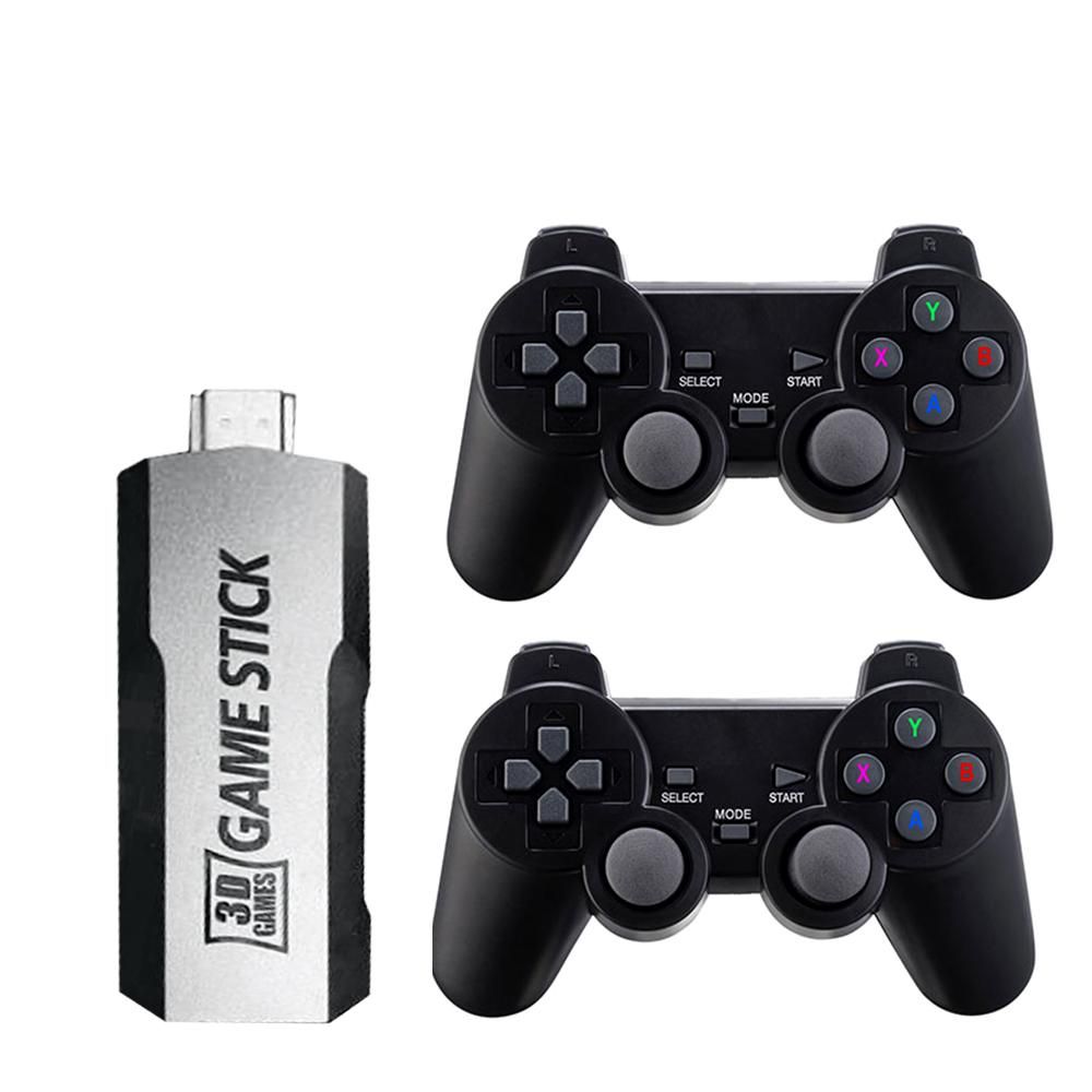 GD10 Game Stick Built-in 40000 Games 128GB 2.4G Wireless Controller HD Retro Video Game Console 4k HD Video Game Console