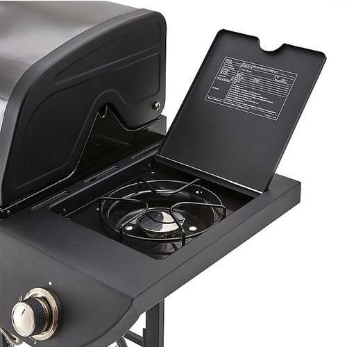 4-burner Propane Gas Grill With Side Burner