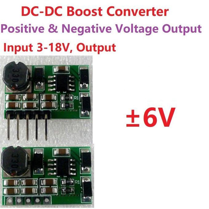 3-18V To ±5V/6V/9V/12V/15V/24V Step Up Converter Voltage Boost Welding Module