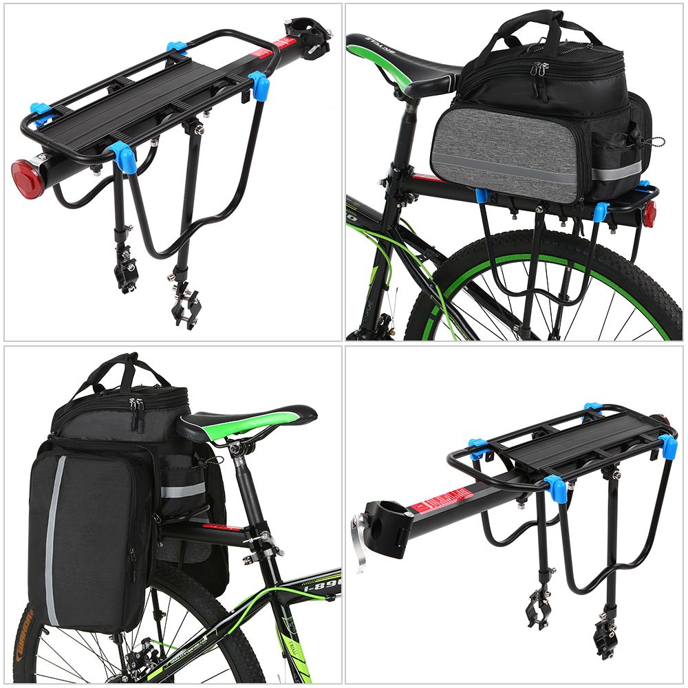 Adjustable Bike Cargo Rack Aluminum Alloy Mountain Bike