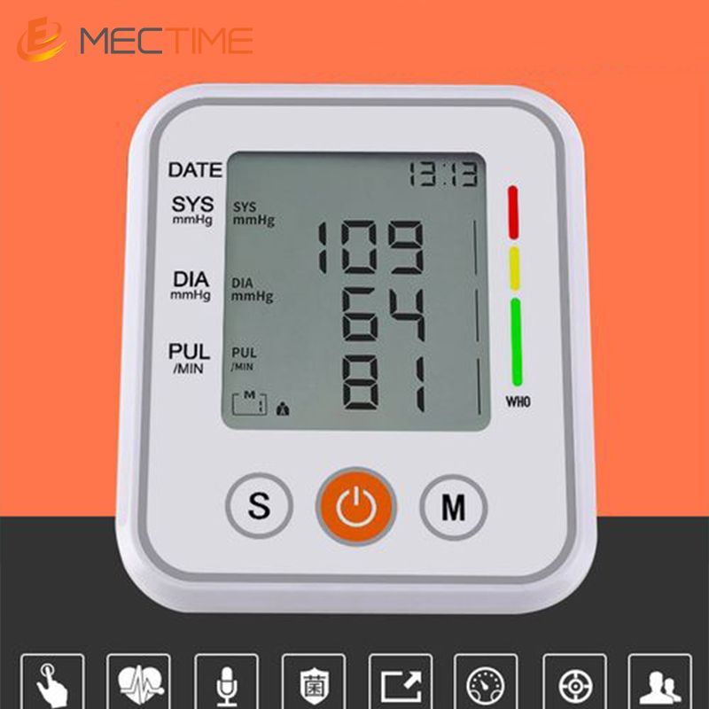 Blood Pressure Monitor Home Auto Sphygmomanometer