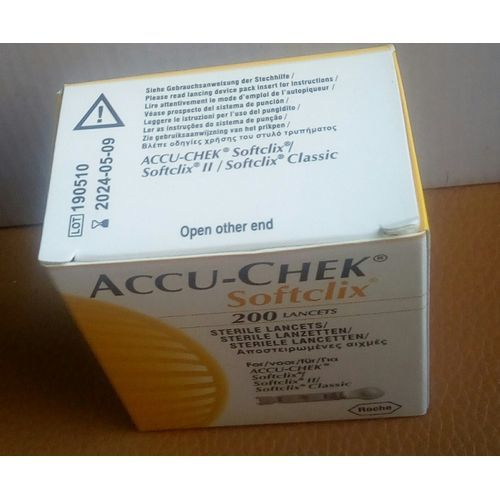 200 PCs ACCU-CHECK Softclix Lancets
