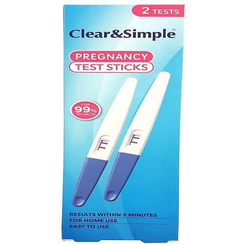 PREGNANCY TEST STRIPS ( 2 Tests)-EASY TO USE