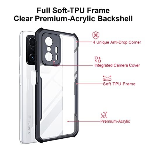 Shockproof Defender Case For Mi 11t/mi 11t Pro.