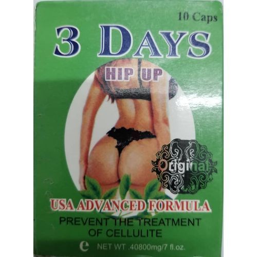 3 Days Hip Up And Bum Enlargement Capsule X3