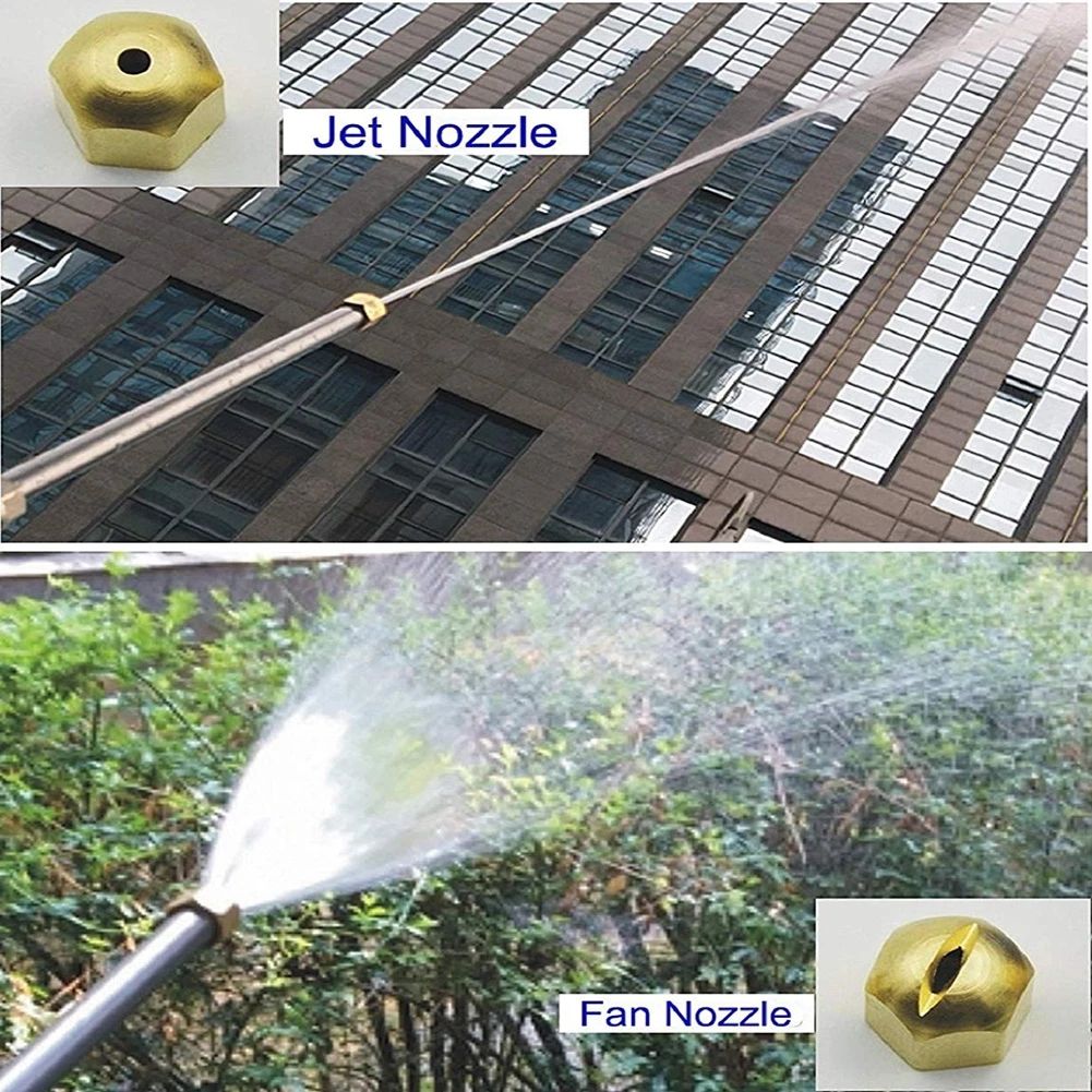 Car High Pressure Water Gun 46cm Jet Garden Washer Hose Wand Nozzle Sprayer Watering Spray Sprinkler Cleaning Tool