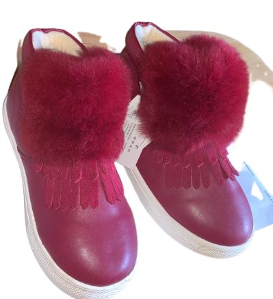 Beautiful Baby Girls Top Fur Boot