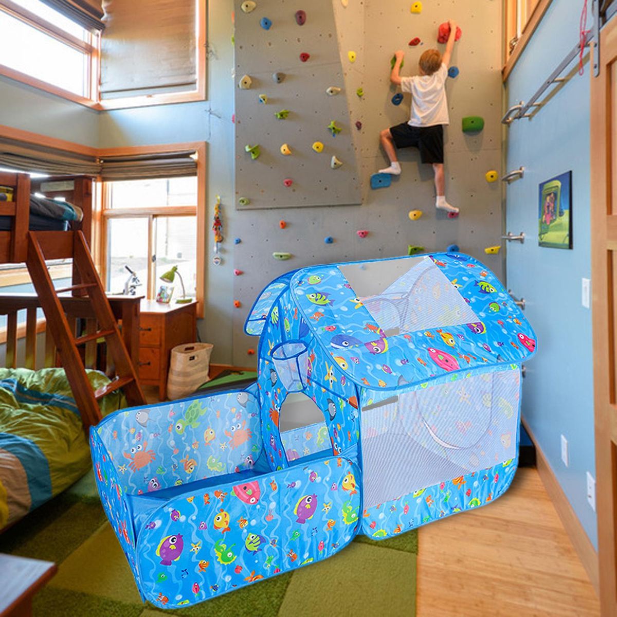 Gifts For Toddler Boys Play Tent Truck Toy Double House