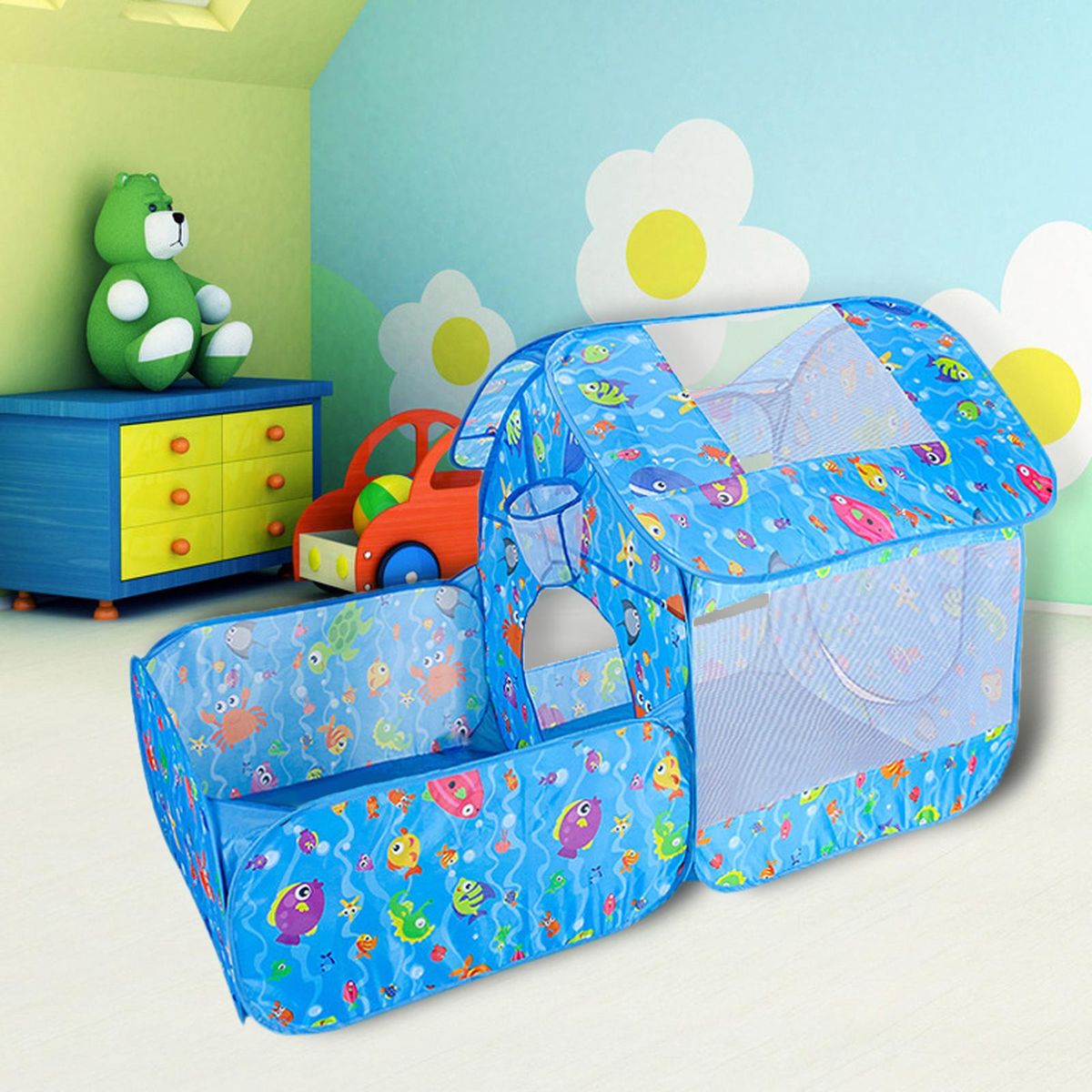 Gifts For Toddler Boys Play Tent Truck Toy Double House