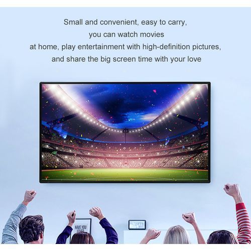 Metal Anti Light Curtain Portable 3D HD Projection Screen