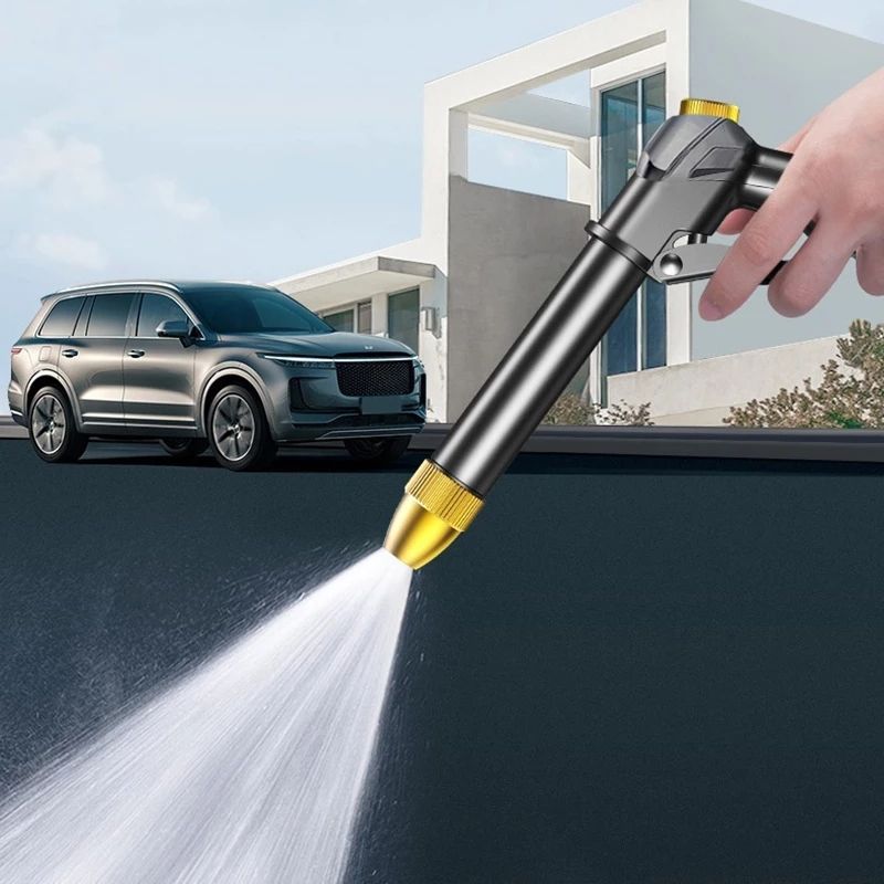 Portable High-pressure Water Gun For Cleaning Car Wash Machine Garden Watering Hose Nozzle Sprinkler Foam Water Gun Dropshipping