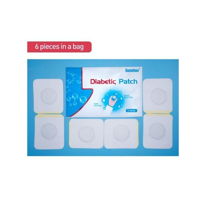 Diabetic Sugar Reducing Herbal Patches- [6x5Packs=30Pcs]