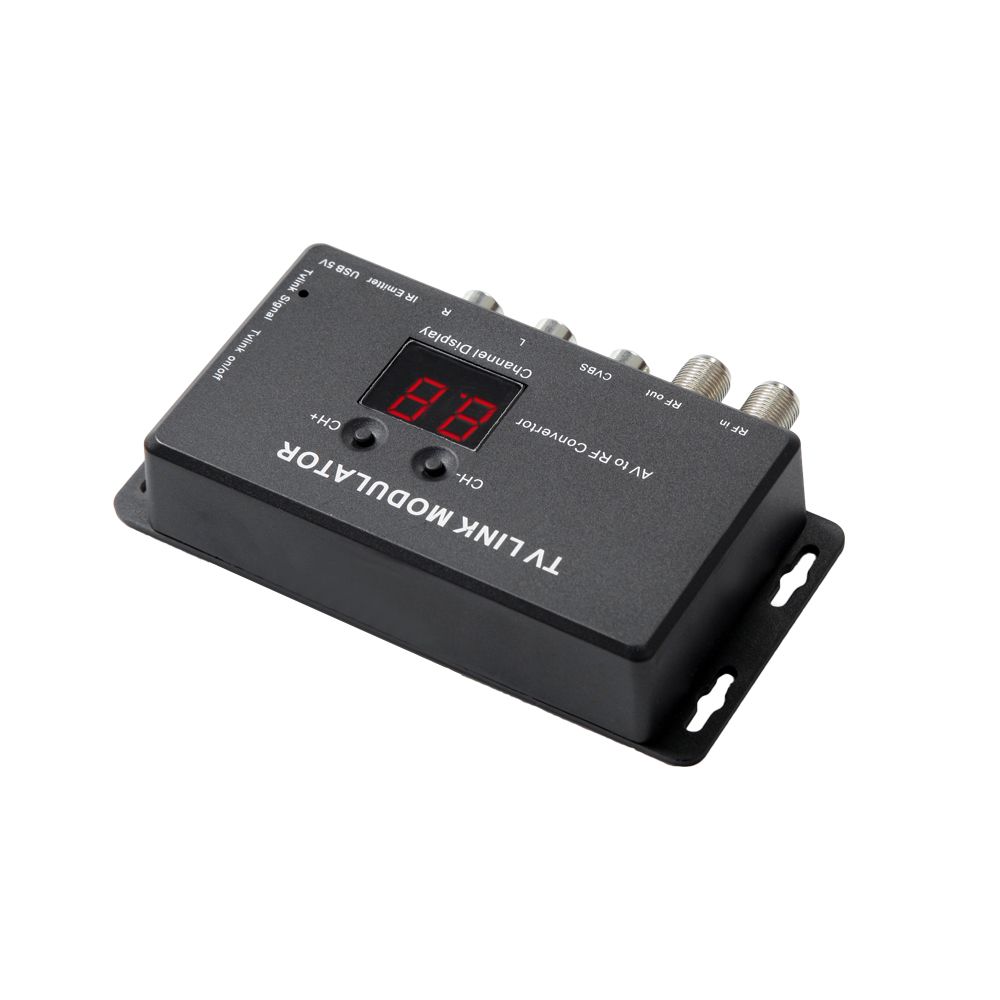 TM70 UHF TV LINK Modulator AV To RF Converter IR Extender