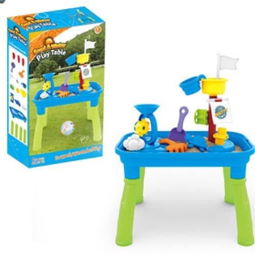 Sand And Water Play Table Beach Toy With Accessories