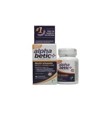 Multivitamin For Diabetic Health X 30 Caplets