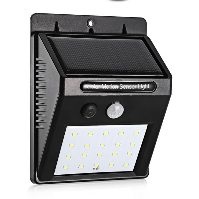 LED Solar Power Wall Light Outdoor Waterproof Yard Path Lamp