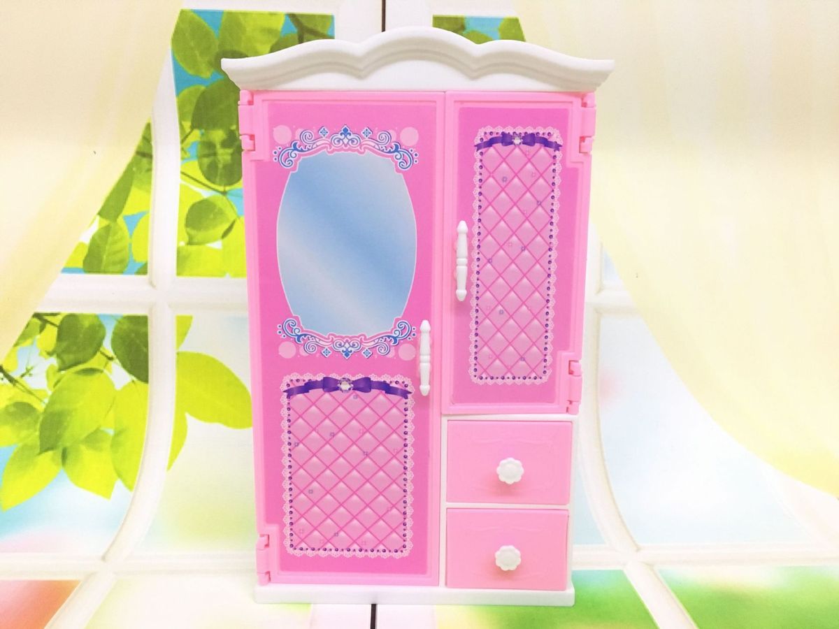 Fashion Mini Accessories Wardrobe For Barbie Doll Dream