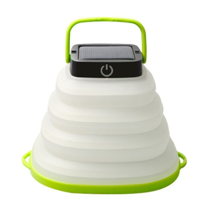 CLAITE Solar Portable Lantern Camping Light LED Waterproof