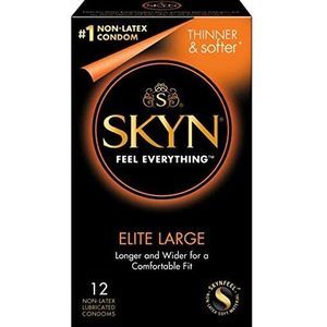Lifestyle Skyn Elite Large - 12 Non Latex Condoms